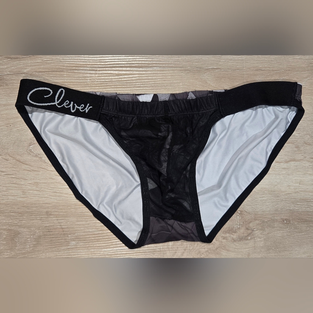 Black and White Men's Bikini
